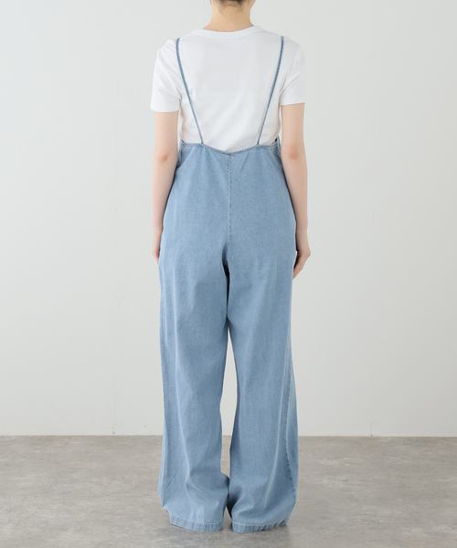 FRAMeWORK(フレームワーク)の「BASERANGE/ベースレンジ YUMI JUMPSUIT(つなぎ/オールインワン・レディース・ブルー・FREE)」の7枚目の写真