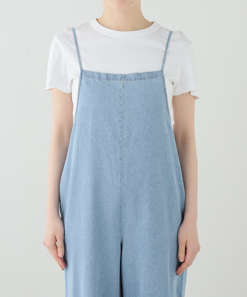 FRAMeWORK(フレームワーク)の「BASERANGE/ベースレンジ YUMI JUMPSUIT(つなぎ/オールインワン・レディース・ブルー・FREE)」の8枚目の写真