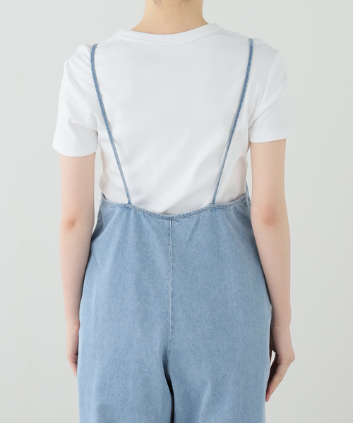 FRAMeWORK(フレームワーク)の「BASERANGE/ベースレンジ YUMI JUMPSUIT(つなぎ/オールインワン・レディース・ブルー・FREE)」の9枚目の写真
