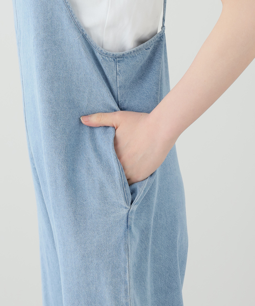 FRAMeWORK(フレームワーク)の「BASERANGE/ベースレンジ YUMI JUMPSUIT(つなぎ/オールインワン・レディース・ブルー・FREE)」の11枚目の写真