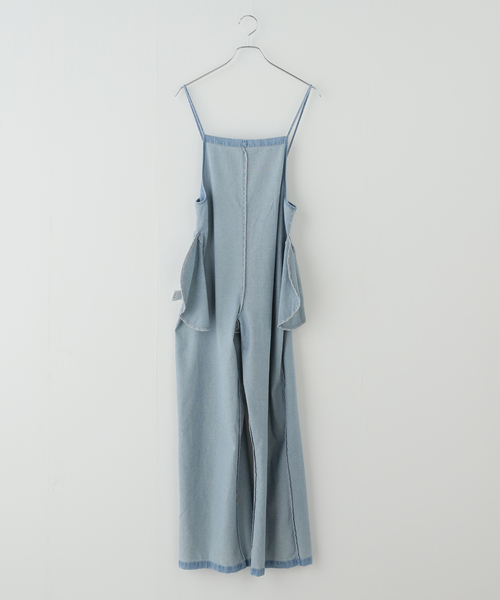 FRAMeWORK(フレームワーク)の「BASERANGE/ベースレンジ YUMI JUMPSUIT(つなぎ/オールインワン・レディース・ブルー・FREE)」の2枚目の写真