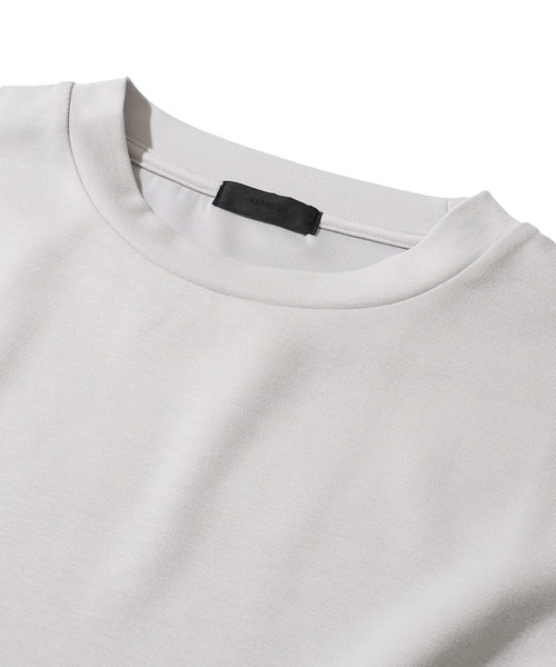 ADPOSION(アドポーション)の「【上下2点セット】冷感ポンチ 半袖Tシャツ&ハーフパンツ ルームウェア(ルームウェア/パジャマ・メンズ・ブラック×グレー/グリーン/ホワイト×ブラック/ブラック/グレー/チャコールグレー・MEDIUM/LARGE/X-LARGE)」の7枚目の写真