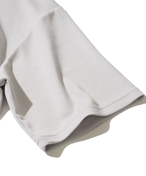 ADPOSION(アドポーション)の「【上下2点セット】冷感ポンチ 半袖Tシャツ&ハーフパンツ ルームウェア(ルームウェア/パジャマ・メンズ・ブラック×グレー/グリーン/ホワイト×ブラック/ブラック/グレー/チャコールグレー・MEDIUM/LARGE/X-LARGE)」の8枚目の写真