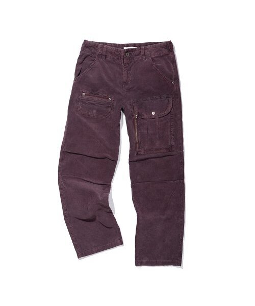 EXTRAORDINARY(エクストラオーディナリー)の「CORDUROY WS CARGO PANTS BURGUNDY(その他パンツ・メンズ・その他・LARGE/MEDIUM/SMALL/X-LARGE)」の1枚目の写真
