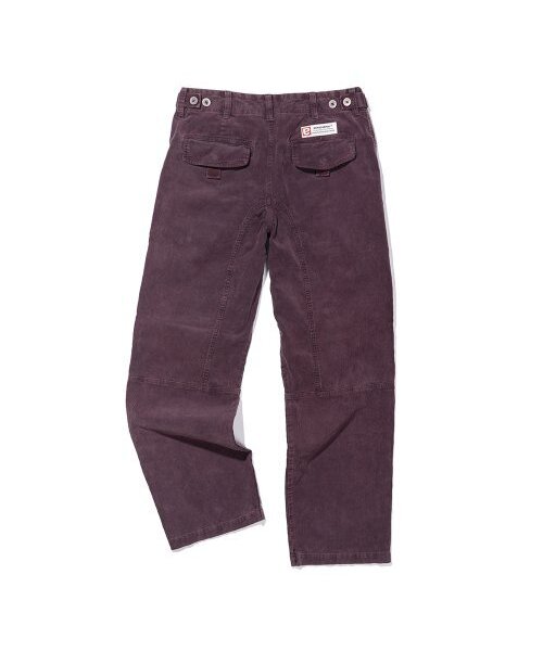 EXTRAORDINARY(エクストラオーディナリー)の「CORDUROY WS CARGO PANTS BURGUNDY(その他パンツ・メンズ・その他・LARGE/MEDIUM/SMALL/X-LARGE)」の2枚目の写真