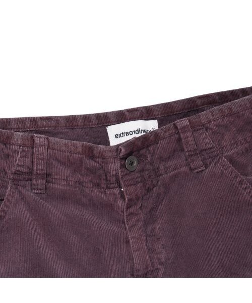 EXTRAORDINARY(エクストラオーディナリー)の「CORDUROY WS CARGO PANTS BURGUNDY(その他パンツ・メンズ・その他・LARGE/MEDIUM/SMALL/X-LARGE)」の3枚目の写真