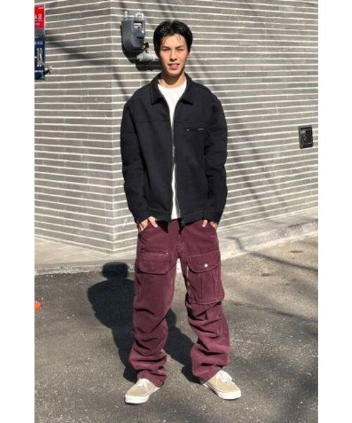 EXTRAORDINARY(エクストラオーディナリー)の「CORDUROY WS CARGO PANTS BURGUNDY(その他パンツ・メンズ・その他・LARGE/MEDIUM/SMALL/X-LARGE)」の12枚目の写真
