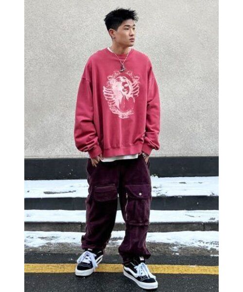 EXTRAORDINARY(エクストラオーディナリー)の「CORDUROY WS CARGO PANTS BURGUNDY(その他パンツ・メンズ・その他・LARGE/MEDIUM/SMALL/X-LARGE)」の18枚目の写真