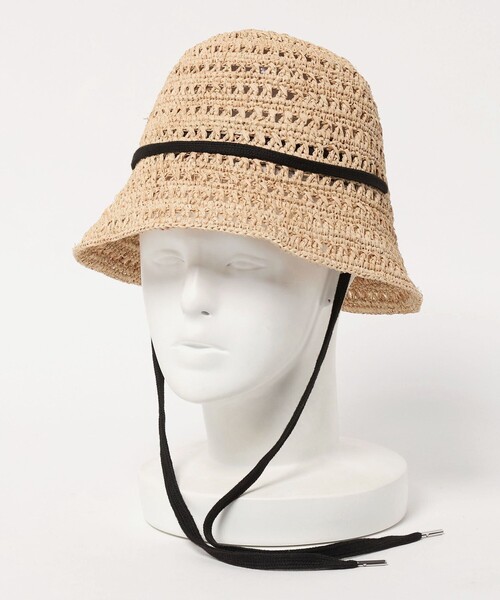 Vincent Pradier（ヴァンサンプラディエ）の「＜VINCENT PRADIER＞リボンハット / HAT（ハット・レディース・ナチュラル・FREE）」の13枚目の写真
