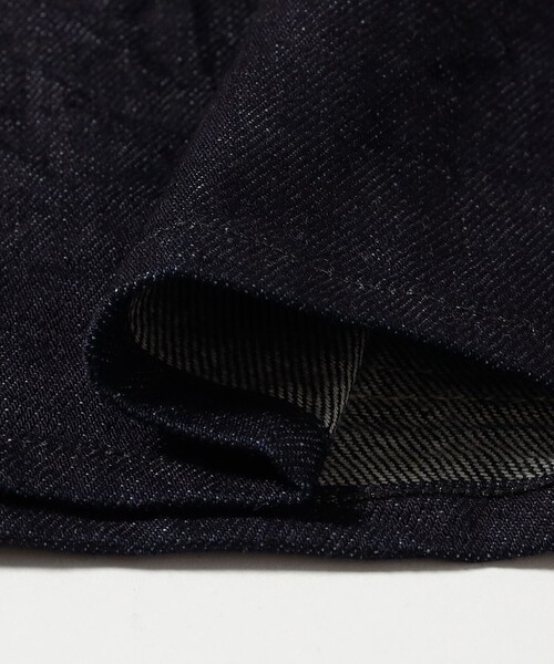 BEAMS F(ビームスエフ)の「【別注】*A VONTADE / デニム カバーオール(ブルゾン・メンズ・インディゴブルー・LARGE/MEDIUM/SMALL)」の7枚目の写真