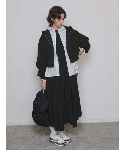 emmi（エミ）の「【USAGI ONLINE・ZOZO限定カラーあり】パッカブルバックパック/撥水（バックパック/リュック・レディース・ホワイト/グレー/ライトベージュ/ブラック・F）」の6枚目の写真
