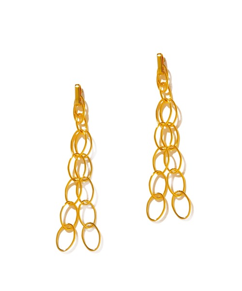 les bonbon（ルボンボン）の「【les bonbon】botanica halo echo pierce/ボタニカ ヘイロー エコー ピアス ゴールド（ピアス（両耳用）・レディース・ゴールド・FREE）」の2枚目の写真