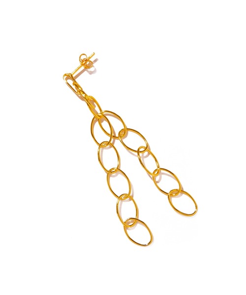 les bonbon（ルボンボン）の「【les bonbon】botanica halo echo pierce/ボタニカ ヘイロー エコー ピアス ゴールド（ピアス（両耳用）・レディース・ゴールド・FREE）」の4枚目の写真