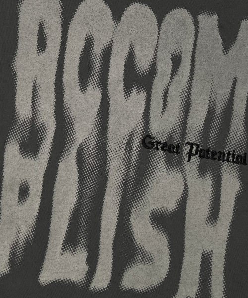 BUNKERBUSTER(バンカーバスター)の「フェイドグラフィックレターハーフ袖Tシャツ MQ2TU252_CHARCOAL(Tシャツ/カットソー・メンズ・その他・95/100/105)」の4枚目の写真