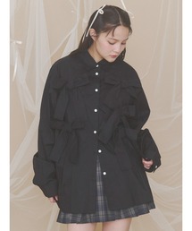 merry jenny | bon bon ribbon shirt(シャツ/ブラウス)