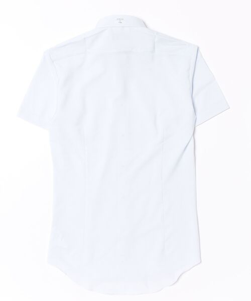 TOKYO SHIRTS(トウキョウシャツ)の「【吸水速乾】【COFREX】形態安定ノンアイロン ボタンダウン 半袖ビジネスワイシャツ(ビジネスシャツ・メンズ・ブルー・首回り42cm/首回り43cm/首回り37cm/首回り39cm/首回り41cm)」の7枚目の写真
