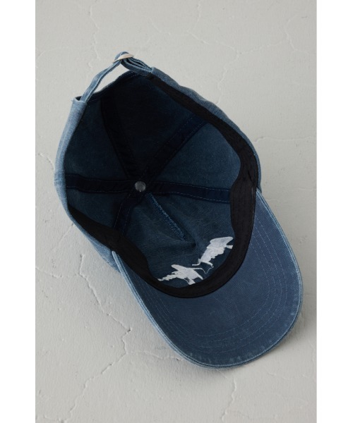 AZUL by moussy(アズールバイマウジー)の「刺繍ピグメントキャップ(キャップ・メンズ・ネイビー/ブラック・FREE)」の20枚目の写真