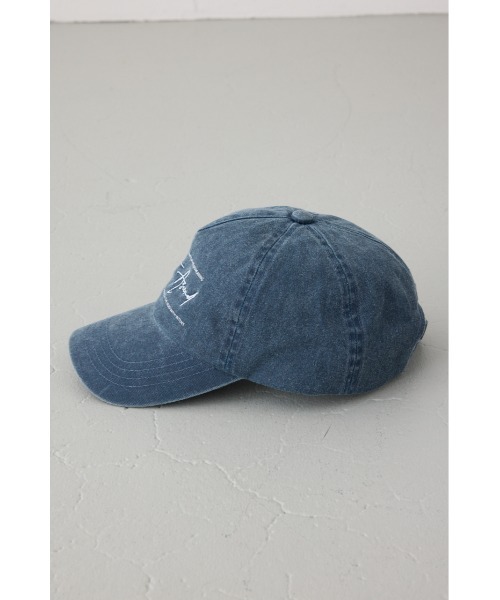 AZUL by moussy(アズールバイマウジー)の「刺繍ピグメントキャップ(キャップ・メンズ・ネイビー/ブラック・FREE)」の14枚目の写真
