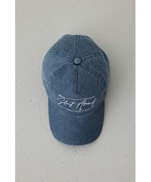 AZUL by moussy(アズールバイマウジー)の「刺繍ピグメントキャップ(キャップ・メンズ・ネイビー/ブラック・FREE)」の16枚目の写真