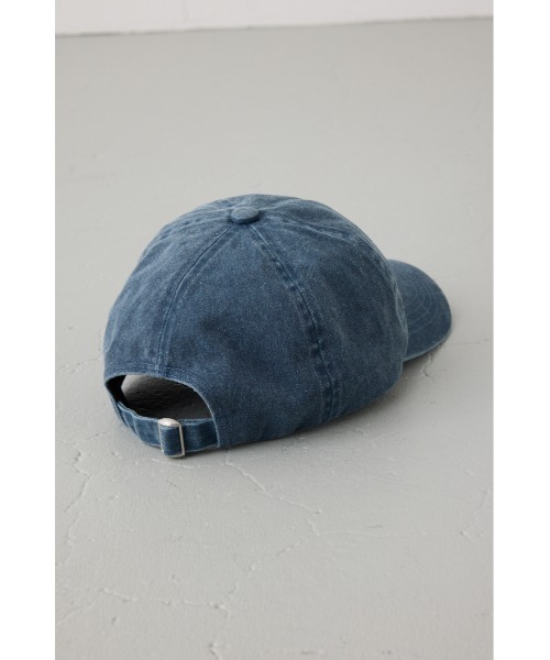 AZUL by moussy(アズールバイマウジー)の「刺繍ピグメントキャップ(キャップ・メンズ・ネイビー/ブラック・FREE)」の17枚目の写真