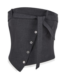 Statement Ribbon Knit Top（ニット/セーター）｜andwang（アンドワン