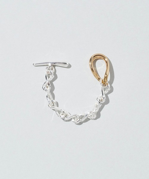 GOLDY(ゴールディ)の「【GOLDY】クロッシング チェーン マンテル リング 5260502(リング・レディース・ゴールド/シルバー/マルチ・FREE)」の12枚目の写真