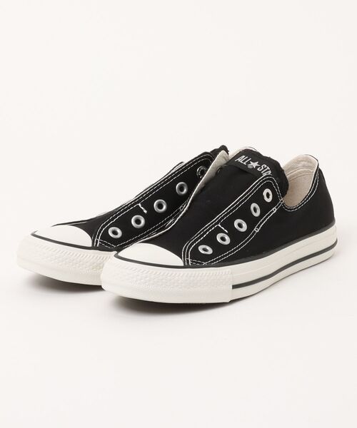 CONVERSE(コンバース)の「【CONVERSE/コンバース】オールスター スリップ N OX /ALL STAR SLIP N OX(スニーカー・レディース・ホワイト/ブラック・4.5inch/5.5inch/5inch/4inch)」の2枚目の写真