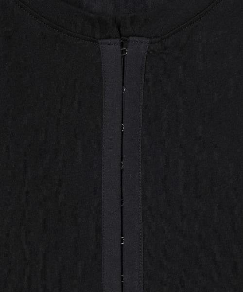 GEORGE'S(ジョージズ)の「ホックヘンリーノースリーブプルオーバー(Tシャツ/カットソー・レディース・オフホワイト/ブラック/ブルー/グレー・FREE)」の5枚目の写真