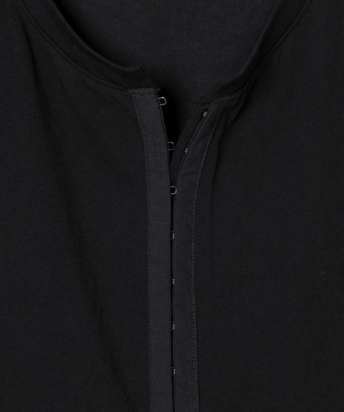 GEORGE'S(ジョージズ)の「ホックヘンリーノースリーブプルオーバー(Tシャツ/カットソー・レディース・オフホワイト/ブラック/ブルー/グレー・FREE)」の13枚目の写真