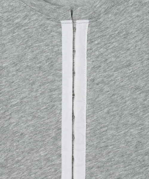 GEORGE'S(ジョージズ)の「ホックヘンリーノースリーブプルオーバー(Tシャツ/カットソー・レディース・オフホワイト/ブラック/ブルー/グレー・FREE)」の8枚目の写真