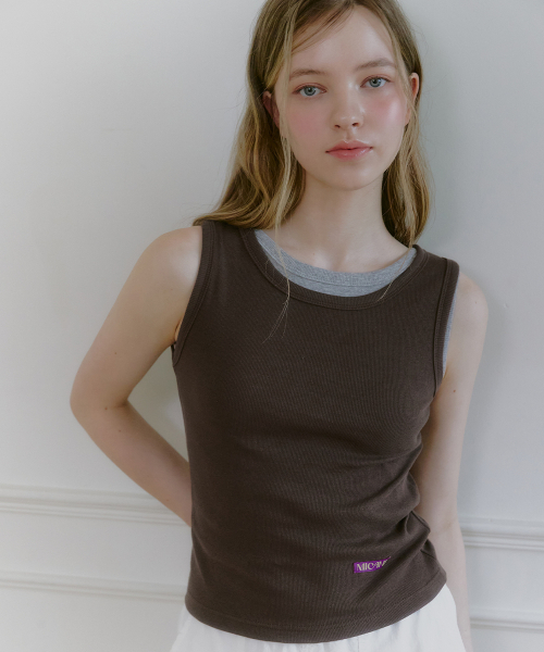 MICANE(ミケーネ)の「ジュリーマンゴースリーブレスTシャツ(Tシャツ/カットソー・レディース・アイボリー/ブラウン/パープル/ブラック/ライトグレー・X-LARGE/LARGE/MEDIUM/SMALL)」の14枚目の写真