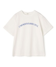 MACPHEE | コットンロゴプリント Tシャツ(Tシャツ/カットソー)