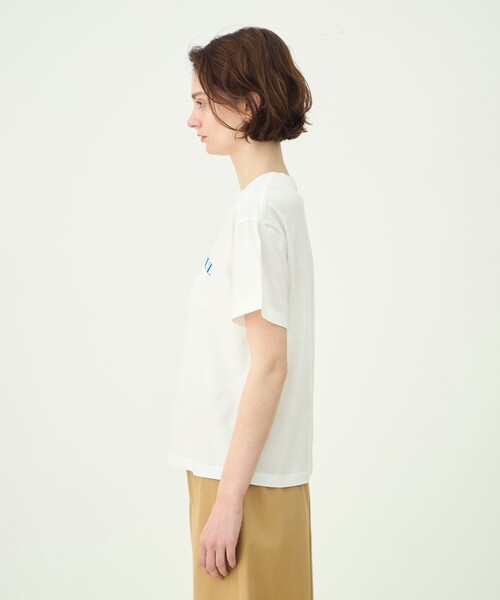 MACPHEE(マカフィー)の「コットンロゴプリント Tシャツ(Tシャツ/カットソー・レディース・ホワイト/ブラック・S)」の11枚目の写真