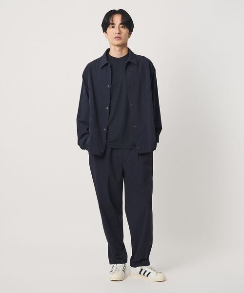 BEAUTY&YOUTH UNITED ARROWS(ビューティーアンドユースユナイテッドアローズ)の「【WEB限定】360°MASTER バルーン イージーパンツ NO.9 セットアップ対応 撥水 ストレッチ ウォッシャブル(その他パンツ・メンズ・ネイビー・XL/L/M/S)」の9枚目の写真
