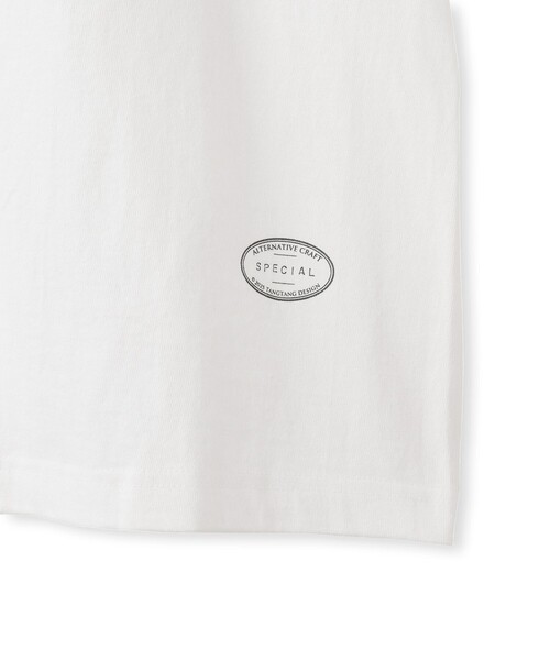 ADAM ET ROPE'（アダムエロペ）の「【TANGTANG（タンタン）】GASATANG（Tシャツ/カットソー・レディース・ホワイト・S）」の5枚目の写真