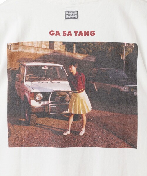 ADAM ET ROPE'（アダムエロペ）の「【TANGTANG（タンタン）】GASATANG（Tシャツ/カットソー・レディース・ホワイト・S）」の7枚目の写真
