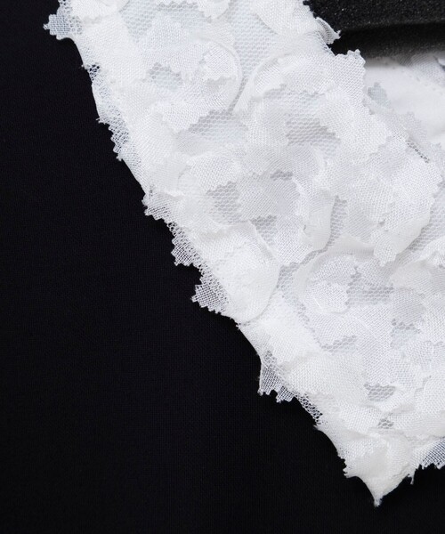 NOLLEY’S(ノーリーズ)の「《セットアップ対応/接触冷感》【BECシリーズ】ウォッシャブルハイスペックジャージノースリーブ(Tシャツ/カットソー・レディース・ベージュ/ホワイト/ブラック・38)」の6枚目の写真
