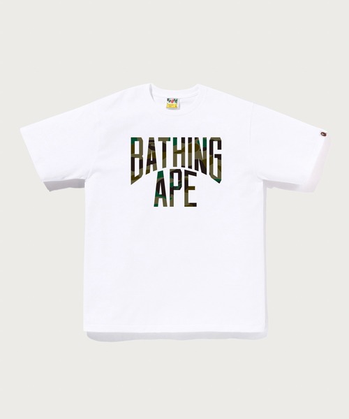 A BATHING APE(アベイシングエイプ)の「1ST CAMO NYC LOGO TEE(Tシャツ/カットソー・メンズ・ブラック/ホワイト・MEDIUM/LARGE/X-LARGE/SMALL/XXX-LARGE/XX-LARGE)」の2枚目の写真