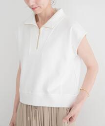ITEMS URBANRESEARCH | 裏毛ハーフジップショートプルオーバー(スウェット)
