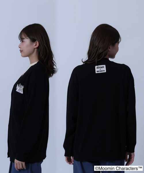 MARY QUANT(マリークワント)の「MOOMIN×MQ カーディガン(カーディガン/ボレロ・レディース・グレー/レッド/ブラック・M)」の12枚目の写真