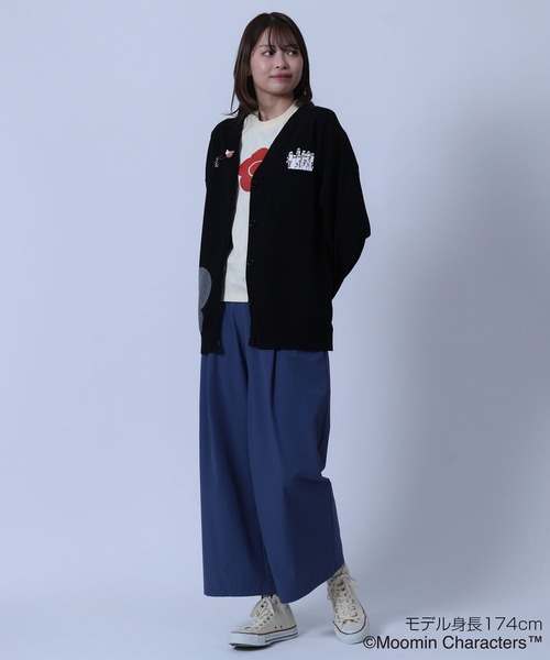 MARY QUANT(マリークワント)の「MOOMIN×MQ カーディガン(カーディガン/ボレロ・レディース・グレー/レッド/ブラック・M)」の13枚目の写真