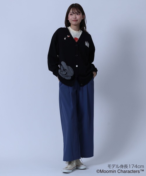 MARY QUANT(マリークワント)の「MOOMIN×MQ カーディガン(カーディガン/ボレロ・レディース・グレー/レッド/ブラック・M)」の14枚目の写真