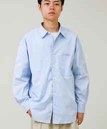 【上品なツヤ感と極上の着心地】supima cotton/スーピマコットン ロングスリーブシャツ