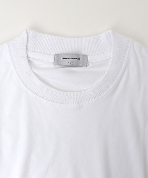 BACKYARD FAMILY(バックヤードファミリー)の「URBAN SQUARE PREMIUM ジャケット専用 半袖Tシャツ(Tシャツ/カットソー・メンズ・ブルーグレー/シルバー/ブラック/ホワイト・XL/L/M)」の11枚目の写真