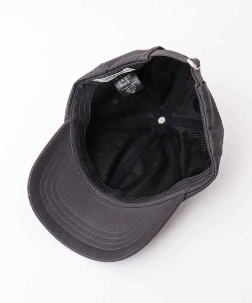NOLLEY'S goodman(ノーリーズグッドマン)の「【nolnol/ノルノル】コットンツイルキャップ(キャップ・メンズ・ブラック/チャコールグレー/アイボリー・FREE)」の6枚目の写真
