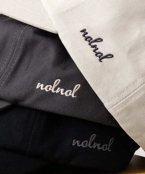 NOLLEY'S goodman(ノーリーズグッドマン)の「【nolnol/ノルノル】コットンツイルキャップ(キャップ・メンズ・ブラック/チャコールグレー/アイボリー・FREE)」の10枚目の写真