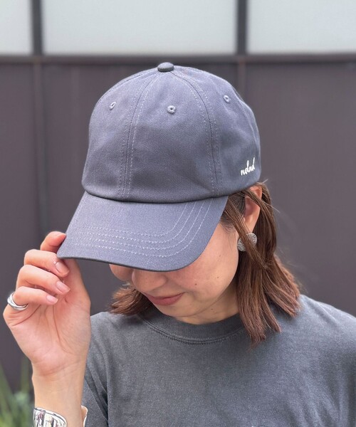 NOLLEY'S goodman(ノーリーズグッドマン)の「【nolnol/ノルノル】コットンツイルキャップ(キャップ・メンズ・ブラック/チャコールグレー/アイボリー・FREE)」の15枚目の写真