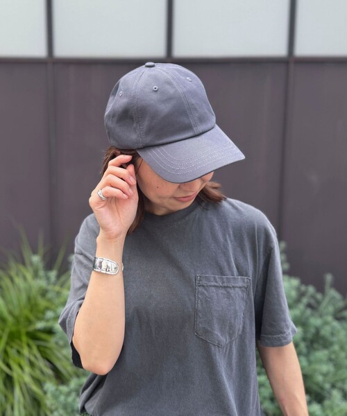 NOLLEY'S goodman(ノーリーズグッドマン)の「【nolnol/ノルノル】コットンツイルキャップ(キャップ・メンズ・ブラック/チャコールグレー/アイボリー・FREE)」の17枚目の写真