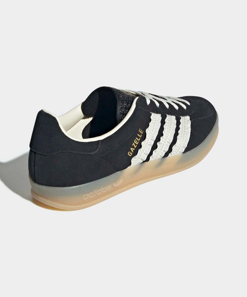 adidas(アディダス)の「ガゼル インドア / GAZELLE INDOOR W / アディダスオリジナルス adidas Originals(スニーカー・レディース・ブラック・23.5cm/24.0cm/23.0cm/22.5cm/25.0cm/25.5cm/26.0cm/26.5cm/27.0cm/27.5cm/22.0cm/28.0cm/24.5cm)」の5枚目の写真