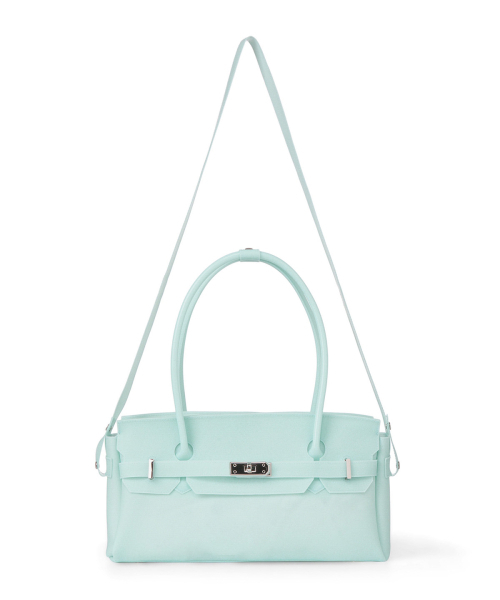 DEINET(ダイニット)の「JELLY TWO-WAY BAG IN ICE BLUE(ショルダーバッグ・レディース・その他・FREE)」の4枚目の写真